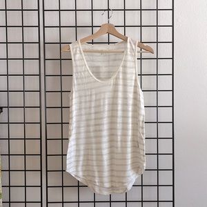 Madewell Natural Stripe Tanktop NWT